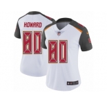Women's Nike Tampa Bay Buccaneers #80 O. J. Howard Vapor Untouchable Limited White NFL Jersey