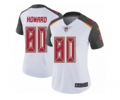 Women's Nike Tampa Bay Buccaneers #80 O. J. Howard Vapor Untouchable Limited White NFL Jersey