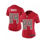 Women's Nike Tampa Bay Buccaneers #84 Cameron Brate Limited Red Rush NFL Jersey