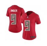 Women's Nike Tampa Bay Buccaneers #9 Bryan Anger Limited Red Rush NFL Jersey
