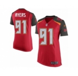 Women's Nike Tampa Bay Buccaneers #91 Robert Ayers Limited Red Team Color NFL Jersey
