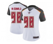 Women's Nike Tampa Bay Buccaneers #98 Clinton McDonald Vapor Untouchable Limited White NFL Jersey