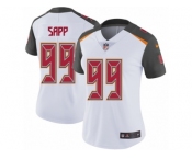 Women's Nike Tampa Bay Buccaneers #99 Warren Sapp Vapor Untouchable Limited White NFL Jersey