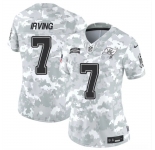 Women's Tampa Bay Buccaneers #7 Bucky Irving 2024 F.U.S.E Arctic Camo Salute To Service Limited Stitched Football Jersey
