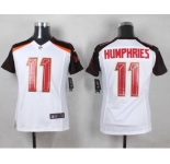 nike women nfl jerseys tampa bay buccaneers #11 humphries white[nike]
