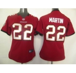 nike women nfl jerseys tampa bay buccaneers #22 martin red[nike]