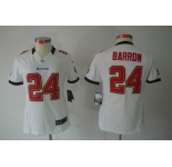 nike women nfl jerseys tampa bay buccaneers #24 banrron white[nike limited]