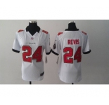 nike women nfl jerseys tampa bay buccaneers #24 revis white[nike][revis]