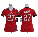 nike women nfl jerseys tampa bay buccaneers #27 blount red[nike]
