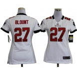 nike women nfl jerseys tampa bay buccaneers #27 blount white[nike]