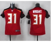 nike women nfl jerseys tampa bay buccaneers #31 wright red[nike]