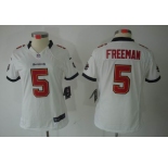 nike women nfl jerseys tampa bay buccaneers #5 freeman white[nike limited]