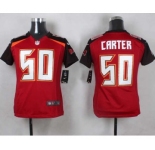 nike women nfl jerseys tampa bay buccaneers #50 carter red[nike]