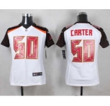 nike women nfl jerseys tampa bay buccaneers #50 carter white[nike]