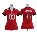 nike women nfl jerseys tampa bay buccaneers #83 jackson red[nike]