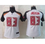nike women nfl jerseys tampa bay buccaneers #83 jackson white[nike limited][2014 new]