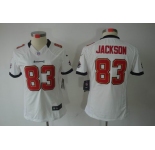 nike women nfl jerseys tampa bay buccaneers #83 jackson white[nike limited]