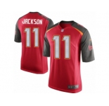 Youth Nike Tampa Bay Buccaneers #11 DeSean Jackson Game Red Team Color NFL Jersey