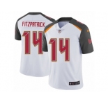 Youth Nike Tampa Bay Buccaneers #14 Ryan Fitzpatrick White Vapor Untouchable Limited Player NFL Jersey