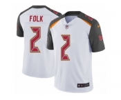 Youth Nike Tampa Bay Buccaneers #2 Nick Folk White Vapor Untouchable Limited Player NFL Jersey