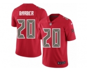 Youth Nike Tampa Bay Buccaneers #20 Ronde Barber Limited Red Rush NFL Jersey