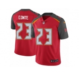 Youth Nike Tampa Bay Buccaneers #23 Chris Conte Vapor Untouchable Limited Red Team Color NFL Jersey