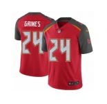 Youth Nike Tampa Bay Buccaneers #24 Brent Grimes Vapor Untouchable Limited Red Team Color NFL Jersey