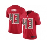 Youth Nike Tampa Bay Buccaneers #43 T.J. Ward Limited Red Rush Vapor Untouchable NFL Jersey