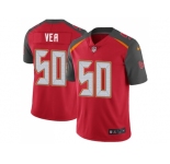 Youth Nike Tampa Bay Buccaneers #50 Vita Vea Red Team Color Stitched NFL Vapor Untouchable Limited Jersey
