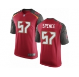 Youth Nike Tampa Bay Buccaneers #57 Noah Spence Game Red Team Color NFL Jersey