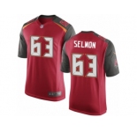 Youth Nike Tampa Bay Buccaneers #63 Lee Roy Selmon Game Red Team Color NFL Jersey