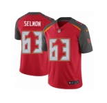 Youth Nike Tampa Bay Buccaneers #63 Lee Roy Selmon Vapor Untouchable Limited Red Team Color NFL Jersey