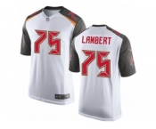 Youth Nike Tampa Bay Buccaneers #75 Davonte Lambert Game White NFL Jersey