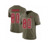 Youth Nike Tampa Bay Buccaneers #80 O. J. Howard Limited Olive 2017 Salute to Service NFL Jersey