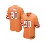 Youth Nike Tampa Bay Buccaneers #90 Chris Baker Limited Orange Glaze Alternate NFL Jersey