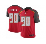 Youth Nike Tampa Bay Buccaneers #90 Chris Baker Vapor Untouchable Limited Red Team Color NFL Jersey