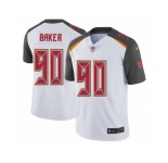 Youth Nike Tampa Bay Buccaneers #90 Chris Baker Vapor Untouchable Limited White NFL Jersey