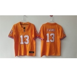 Youth Tampa Bay Buccaneers #13 Mike Evans Orange F.U.S.E Throwback Vapor Untouchable Limited Stitched Jersey