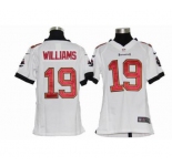 nike youth nfl jerseys tampa bay buccaneers #19 williams white[nike]