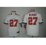 nike youth nfl jerseys tampa bay buccaneers #27 blount white[nike]