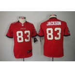 nike youth nfl jerseys tampa bay buccaneers #83 jackson red[nike limited]