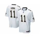 Men Nike New Orleans Saints #11 Tommylee Lewis Game White NFL Jersey
