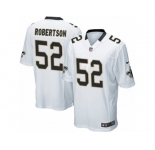 Men's Nike New Orleans Saints #52 Craig Robertson Game White NFL Jersey