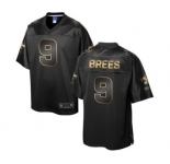 nike nfl jerseys new orleans saints #9 brees black gold collection[game]