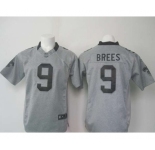 nike nfl jerseys new orleans saints #9 brees gray[game]