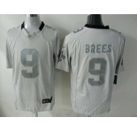 nike nfl jerseys new orleans saints #9 brees grey[game]