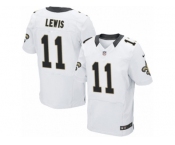 Men Nike New Orleans Saints #11 Tommylee Lewis Elite White NFL Jersey