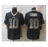 nike new orleans saints #10 cooks black [Elite USA flag fashion]