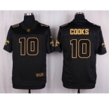 nike nfl jerseys new orleans saints #10 cooks black gold collection[Elite]