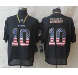 nike nfl jerseys new orleans saints #10 cooks black[Elite USA flag fashion][cooks]